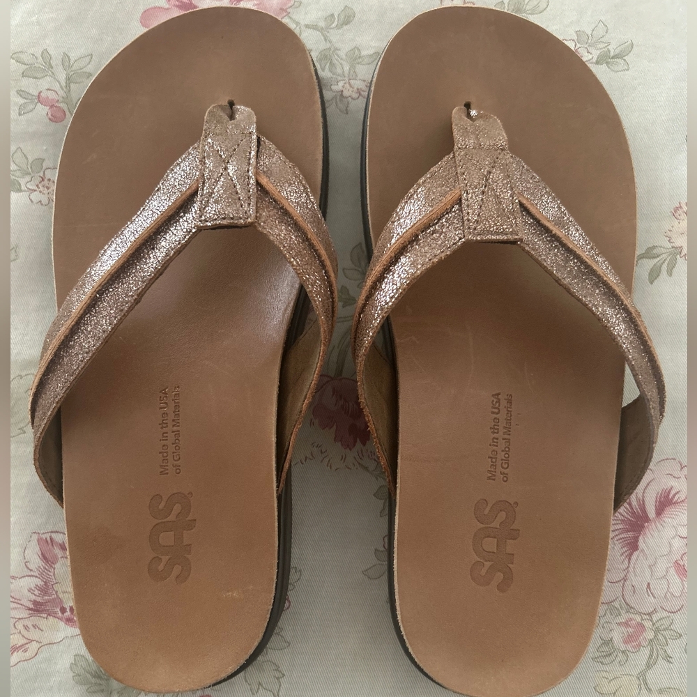 SAS Tan Sandals Classic Summer Style